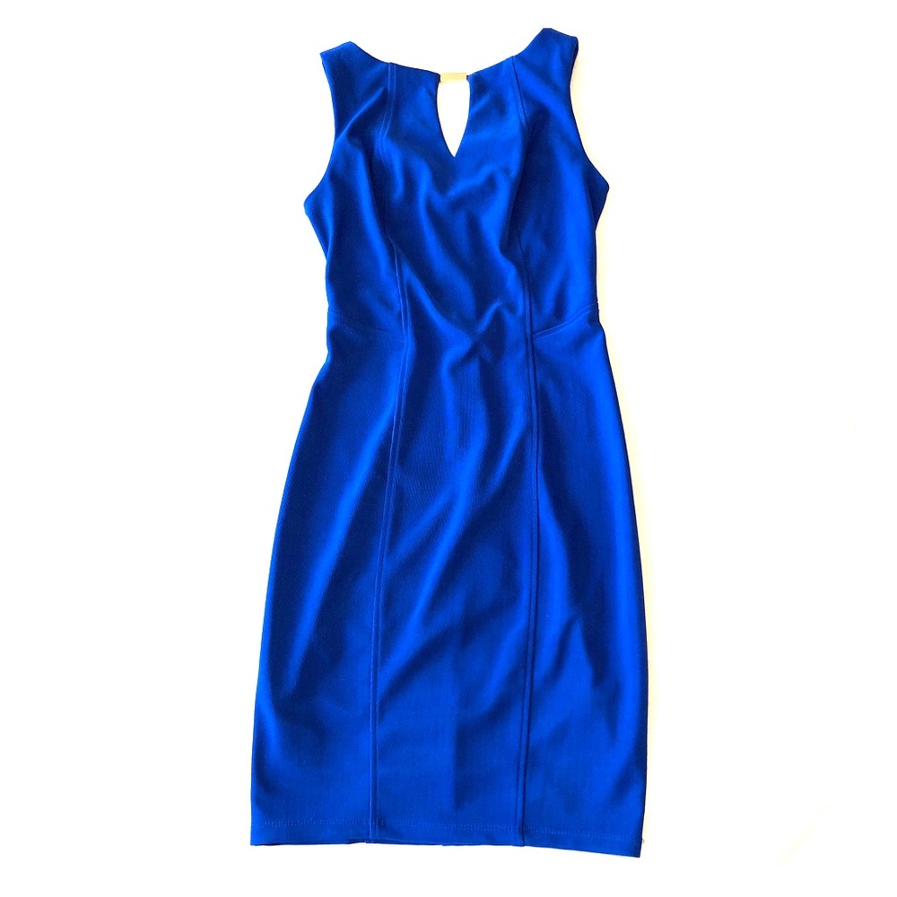 Blue dress